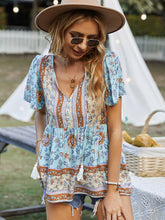 Top bohemio informal de resort